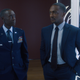 Rhodey and Sam having a talk one-on-one.